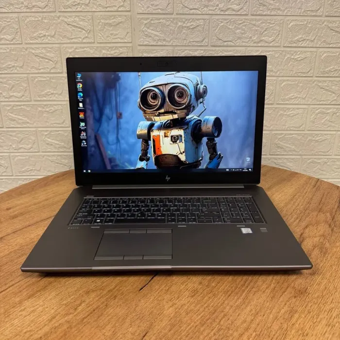 Мобільна робоча станція Б-клас HP ZBook 17 G6 / 17.3" (1920x1080) IPS / Intel Core i7-9850H (6 (12) ядер по 2.6 - 4.6 GHz) / 32 GB DDR4 / 512 GB SSD / nVidia Quadro RTX 5000, 16 GB GDDR6, 256-bit / WebCam б/в - зображення 2