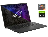 Ігровий ноутбук Asus ROG Zephyrus G15 GA503RS / 15.6" (2560x1440) IPS / AMD Ryzen 9 6900HS (8 (16) ядер по 3.3 - 4.9 GHz) / 16 GB DDR5 / 1512 GB SSD / nVidia GeForce RTX 3080, 8 GB GDDR6, 256-bit / WebCam б/в