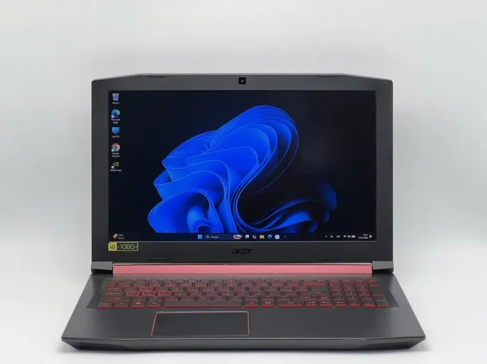 Ігровий ноутбук Б-класу Acer Nitro 5 AN515-53-55G9 / 15,6" (1920x1080) IPS / Intel Core i5-8300H (4 (8) ядра по 2,3 - 4,0 ГГц) / 16 ГБ DDR4 / 960 ГБ SSD / nVidia GeForce GTX 1050 Ti, 4 ГБ GDDR5, 128-біт / WebCam б/в - зображення 2