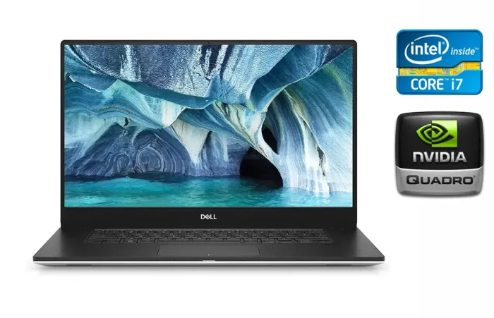 Мобільна робоча станція Dell Precision 5530 / 15.6" (1920x1080) IPS / Intel Core i7-8850H (6 (12) ядер по 2.6 - 4.3 GHz) / 32 GB DDR4 / 512 GB SSD / nVidia Quadro P1000, 4 GB GDDR5, 128-bit / HDMI / Windows 10 б/в - зображення 1