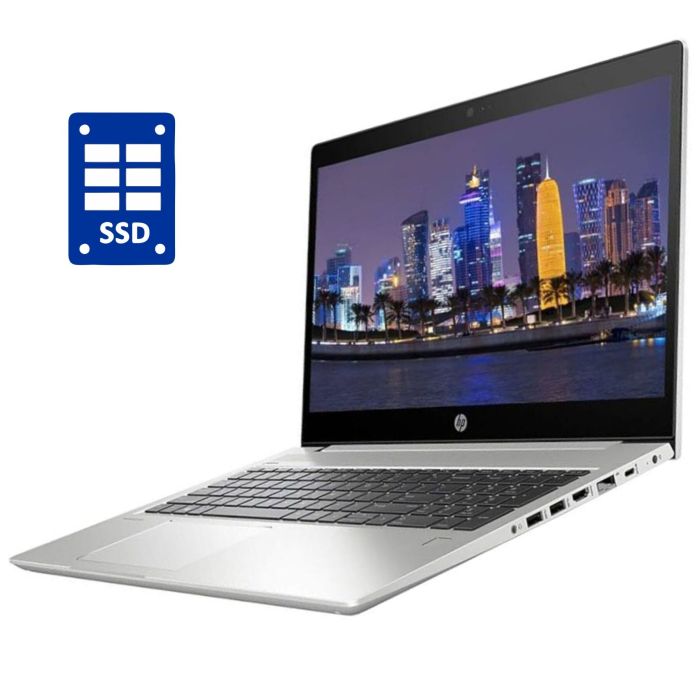 Ультрабук HP ProBook 445R G6 / 14" (1920x1080) IPS / AMD Ryzen 3 3200U (2 (4) ядра по 2.6 - 3.5 GHz) / 8 GB DDR4 / 256 GB SSD / AMD Radeon Vega 3 Graphics / WebCam б/в - изображение 1
