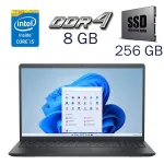 Ультрабук Dell Inspiron 3511 / 15.6" (1920x1080) IPS / Intel Core i5-1135G7 (4 (8) ядра по 2.4 - 4.2 GHz) / 8 GB DDR4 / 256 GB SSD (NVMe PCIe) / Intel Iris Xe Graphics / WebCam б/в