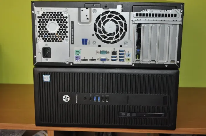 Комп'ютер HP EliteDesk 800 G2 Tower / Intel Core i7-6700 (4 (8) ядра по 3,4 - 4,0 ГГц) / 16 ГБ DDR4 / 240 ГБ SSD / Intel HD Graphics 530 / DVD-ROM / Windows 11 Pro б/в - зображення 3