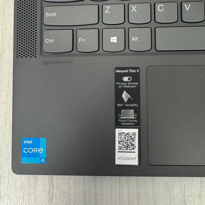 Ноутбук-трансформер Lenovo IdeaPad Flex 5 14ITL05 x360 / 14" (1920x1080) IPS Touch / Intel Core i5-1135G7 (4 (8) ядра по 2.4 - 4.2 GHz) / 4 GB DDR4 / 128 GB SSD M.2 / Intel Iris Xe Graphics / NoWebCam б/в - зображення 11