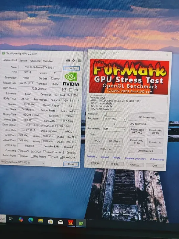 Комплект: Lenovo M800 Tower / Intel Core i5-6600 (4 ядра по 3.3 - 3.9 GHz) / 16 GB DDR4 / 256 GB SSD + 1000 GB SSD + 500 GB HDD / nVidia GeForce GTX 550 Ti, 1 GB GDDR5, 192-bit + Монітор LG 24MB37PM-B / 24" (1920x1080) IPS б/в - зображення 6
