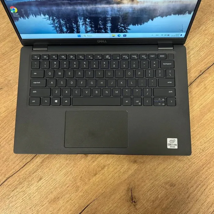 Ультрабук Б-клас Dell Latitude 7410 / 14" (1920x1080) TN Touch / Intel Core i7-10610U (4 (8) ядра по 1.8 - 4.9 GHz) / 16 GB DDR4 / 256 GB SSD / Intel UHD Graphics / WebCam б/в - зображення 7