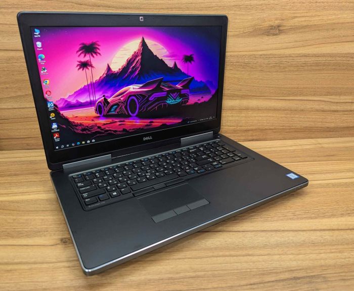Мобільна робоча станція Б-клас Dell Precision 7720 / 17.3" (1920x1080) IPS / Intel Core i7-7820HQ (4 (8) ядра по 2.9 - 3.9 GHz) / 32 GB DDR4 / 512 GB SSD / nVidia Quadro P3000, 6 GB GDDR5, 192-bit / WebCam / Windows 10 б/в - зображення 6