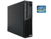 ПК Б-клас Lenovo ThinkCentre M73 SFF / Intel Core i5-4670 (4 ядра по 3.4 - 3.8 GHz) / 8 GB DDR3 / 240 GB SSD / Intel HD Graphics 4600 / DVD-RW б/в