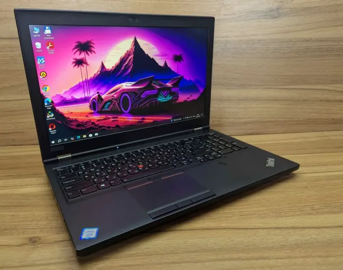 Мобільна робоча станція Б-клас Lenovo ThinkPad P52 / 15.6" (1920x1080) IPS / Intel Xeon E-2176M (6 (12) ядер по 2.7 - 4.4 GHz) / 32 GB DDR4 / 512 GB SSD / nVidia Quadro P2000, 4 GB GDDR5, 128-bit / WebCam / Fingerprint / Windows 10 б/в - зображення 4