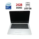 Ноутбук MSI X300 / 13.3" (1366x768) TN / Intel Core 2 Solo ULV SU3500 (1 ядро по 1.4 GHz) / 2 GB DDR3 / 250 GB HDD / Intel GMA 4500MHD / WebCam б/в