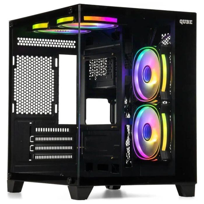 Ігровий ПК FORSAGE REEF GBNU3 Black Tower / AMD Ryzen 5 8400F (6 (12) ядер по 4,2 - 4,7 ГГц) / 8 ГБ DDR5 / 480 ГБ SSD / nVidia GeForce GTX 1660 Ti, 6 ГБ GDDR6, 192-біт б/в - зображення 2