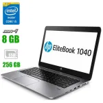 Ноутбук HP EliteBook Folio 1040 G3 / 14" (1920x1080) TN / Intel Core i5-6300U (2 (4) ядра по 2.4 - 3.0 GHz) / 8 GB DDR4 / 256 GB SSD / Intel HD Graphics 520 / WebCam / HDMI б/в