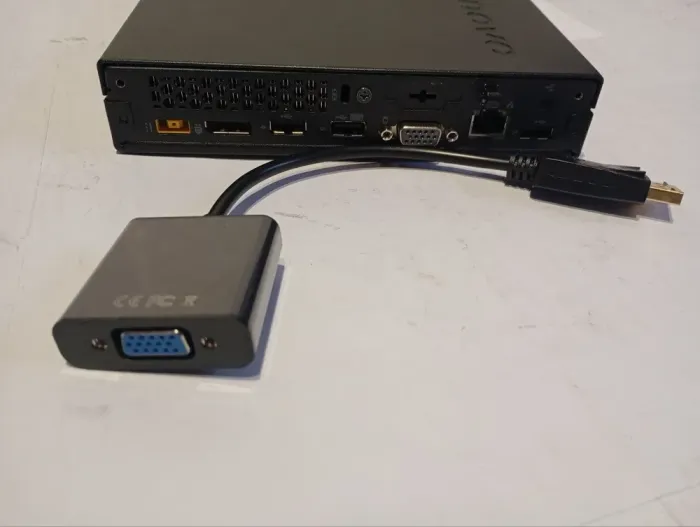 Неттоп Б-клас Lenovo ThinkCentre M73 Tiny USFF / Intel Pentium G3240T (2 ядра по 2.7 GHz) / 8 GB DDR3 / 128 GB SSD / Intel HD Graphics б/в - зображення 5