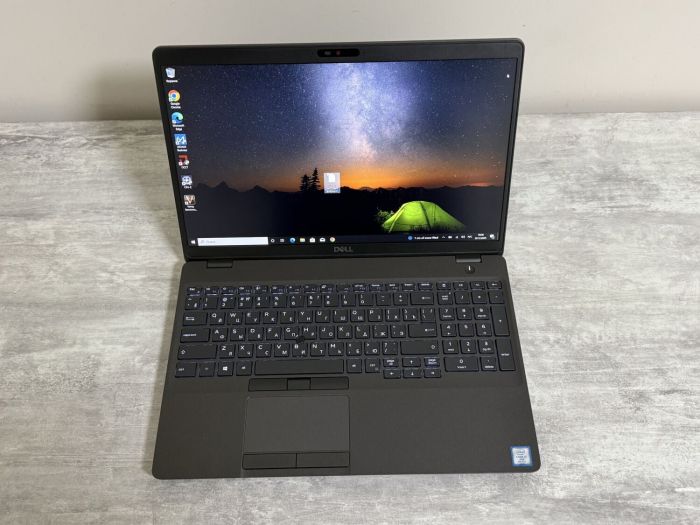 Ігровий ноутбук Dell Latitude 5501 / 15.6" (1920x1080) IPS / Intel Core i7-9850H (6 (12) ядра по 2.6 - 4.6 GHz) / 16 GB DDR4 / 512 GB SSD / nVidia GeForce MX150, 2 GB GDDR5, 64-bit / WebCam б/в - зображення 2