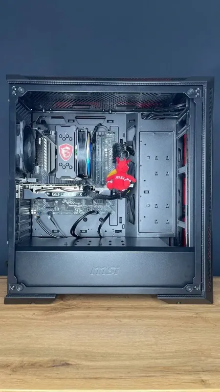 Ігровий ПК MSI MPG GUNGNIR 100D Tower / Intel Core i5-10400F (6(12) ядер по 2.9-4.3 GHz) / 16GB DDR4 / 500GB SSD M.2 + 1000GB HDD / GeForce GTX 1660, 6 / 700W + Ігрова RGB мишка - зображення 7