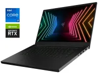 Ігровий ноутбук Б-клас Razer Blade 15 RZ09-0330 / 15.6" (1920x1080) IPS / Intel Core i7-10875H (8 (16) ядер по 2.3 - 5.1 GHz) / 16 GB DDR4 / 512 GB SSD NVMe / nVidia GeForce RTX 2070 Max-Q, 8 GB GDDR6, 256-bit / WebCam б/в