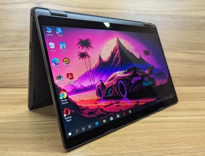 Ноутбук-трансформер Dell Latitude 5300 2 in 1 / 13.3" (1920x1080) IPS Touch / Intel Core i7-8665U (4 (8) ядра по 1.9 - 4.8 GHz) / 16 GB DDR4 / 480 GB SSD / Intel UHD Graphics / WebCam / Windows 10 б/в - зображення 7