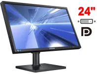 Монітор Samsung S23E650 / 23" (1920x1080) PLS / 1x DisplayPort, 1x DVI, 1x VGA / VESA 100x100 / Поворотний б/в