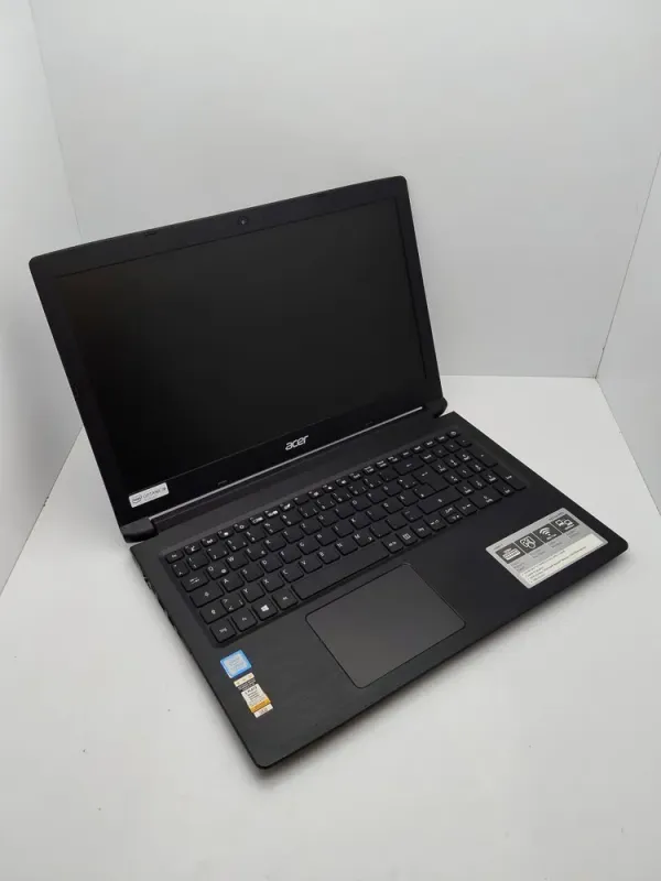 Ноутбук Acer Aspire A315 / 15.6" (1366x768) TN / Intel Core i3-7020U (2 (4) ядра по 2.3 GHz) / 8 GB DDR4 / 120 GB SSD / Intel HD Graphics 620 / WebCam б/в - зображення 3