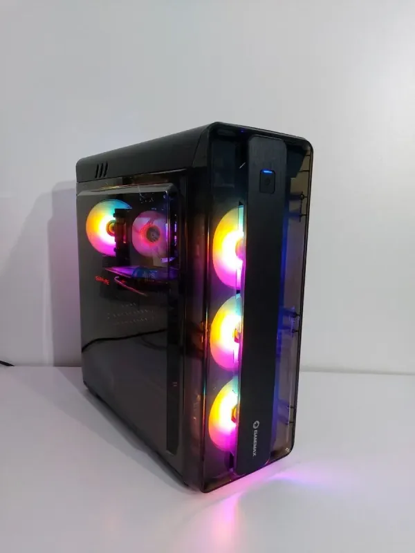 Ігровий ПК GameMax MoonLight MFG G511 Tower / Intel Core i5-9400 (6 ядер по 2.9 - 4.1 GHz) / 32 GB DDR4 / 256 GB SSD M.2 + 512 GB SSD M.2 + 500 GB HDD / AMD Radeon RX 5700, 8 GB GDDR6, 256-bit / 600W б/в - зображення 2