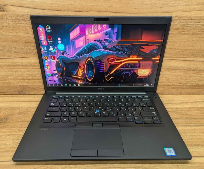 Ультрабук Dell Latitude 7480 / 14" (1920x1080) IPS / Intel Core i5-6300U (2 (4) ядра по 2.4 - 3.0 GHz) / 8 GB DDR4 / 256 GB SSD / Intel HD Graphics 520 / WebCam / Windows 10 б/в - зображення 2