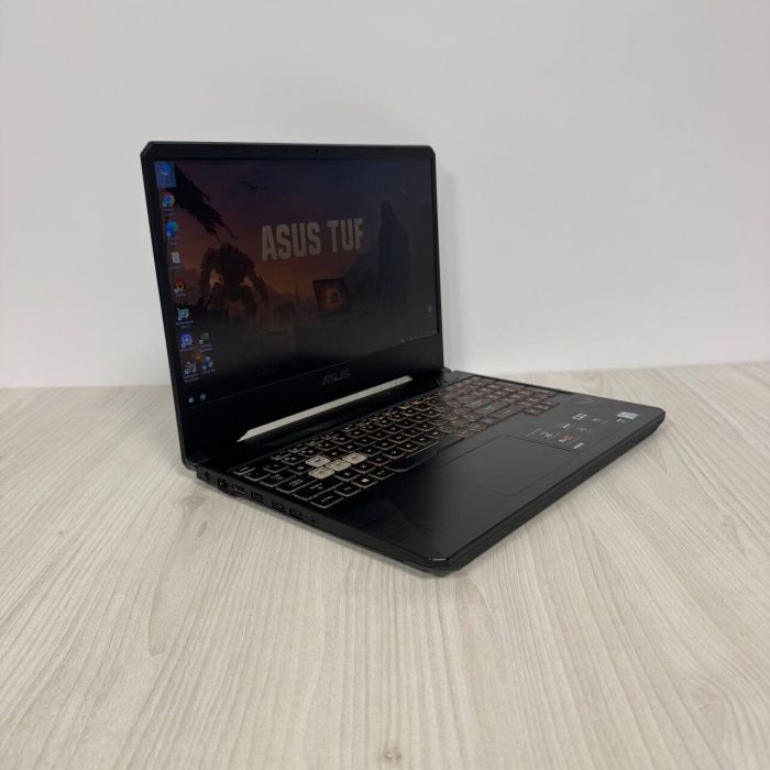 Ігровий ноутбук Б-клас Asus TUF Gaming F15 FX505GT / 15.6" (1920x1080) IPS / Intel Core i7-9750H (6 (12) ядер по 2.6 - 4.5 GHz) / 16 GB DDR4 / 512 GB SSD NVMe / nVidia GeForce GTX 1650, 4 GB GDDR6, 128-bit / WebCam б/в - зображення 4