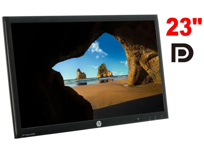Монітор HP Compaq LA2306x B-Class / 23" (1920x1080) IPS / 1x DP, 1x DVI, 1x VGA, 2x USB 2.0 / VESA 100x100 / Поворотний / Без підставки б/в - зображення 1