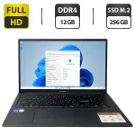 Ноутбук Asus Vivobook K1703Z / 17.3" (1920x1080) IPS / Intel Core i5-12500H (12 (16) ядер по 3.3 - 4.5 GHz) / 12 GB DDR4 / 256 GB SSD M.2 / Intel Iris Xe Graphics / WebCam / Fingerprint б/в
