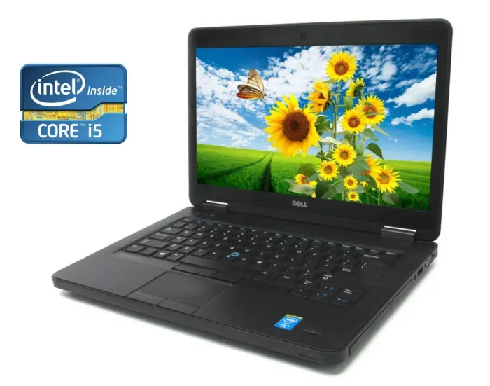 Ноутбук Б-клас Dell Latitude E5440 / 14" (1366x768) TN / Intel Core i5-4310U (2 (4) ядра по 2-3 GHz) / 8 GB DDR3 / 120 GB SSD / Intel HD Graphics 4400 / WebCam б/в - зображення 1