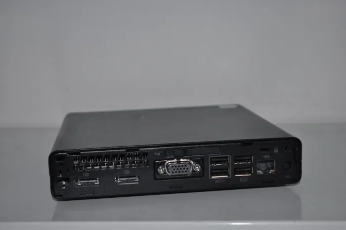 Неттоп HP EliteDesk 800 G3 Desktop Mini USFF / Intel Core i5-6500T (4 ядер по 2.5 - 3.1 GHz) / 16 GB DDR4 / 240 GB SSD / Intel UHD Graphics 630 /Windows 11 Pro б/в - зображення 7