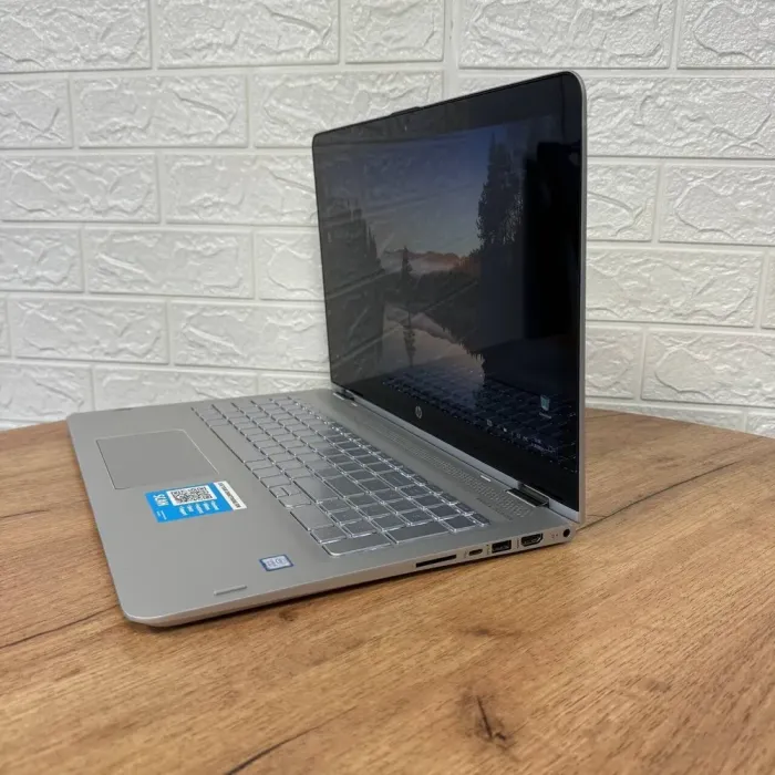 Ноутбук-трансформер HP Envy x360 m6-aq103ds / 15.6" (1920x1080) IPS Touch / Intel Core i5-7200U (2 (4) ядра по 2.5 - 3.1 GHz) / 16 GB DDR4 / 128 GB SSD M.2 + 1000 GB HDD / Intel HD Graphics 620 / WebCam б/в - зображення 5