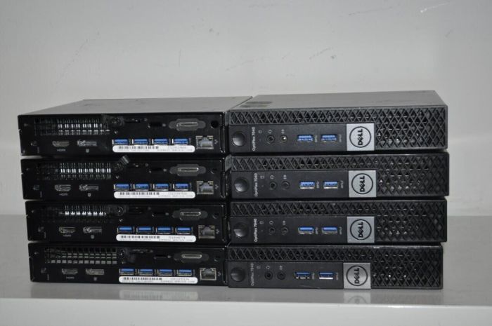 Неттоп Dell OptiPlex 7040 USFF / Intel Core i5-6500T (4 ядра по 2,5 - 3,1 ГГц) / 8 ГБ DDR4 / 128 ГБ SSD / Intel HD Graphics 530 / Windows 11 Pro / Блок живлення б/в - зображення 5