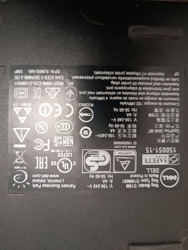 Комп'ютер Dell OptiPlex 5040 Tower / Intel Core i5-6500 (4 ядра по 3,2 - 3,6 ГГц) / 16 ГБ DDR3 / 120 ГБ SSD / Intel HD Graphics 530 б/в - зображення 8