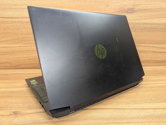 Ігровий ноутбук HP Pavilion Gaming 15-ec0095nr / 15.6" (1920x1080) IPS / AMD Ryzen 7 3750H (4 (8) ядер по 2.3 - 4.0 GHz) / 16 GB DDR4 / 512 GB SSD + 1000 GB HDD / nVidia GeForce GTX 1650, 4 GB GDDR6, 128-bit / WebCam / HDMI / Windows 10 б/в - зображення 7