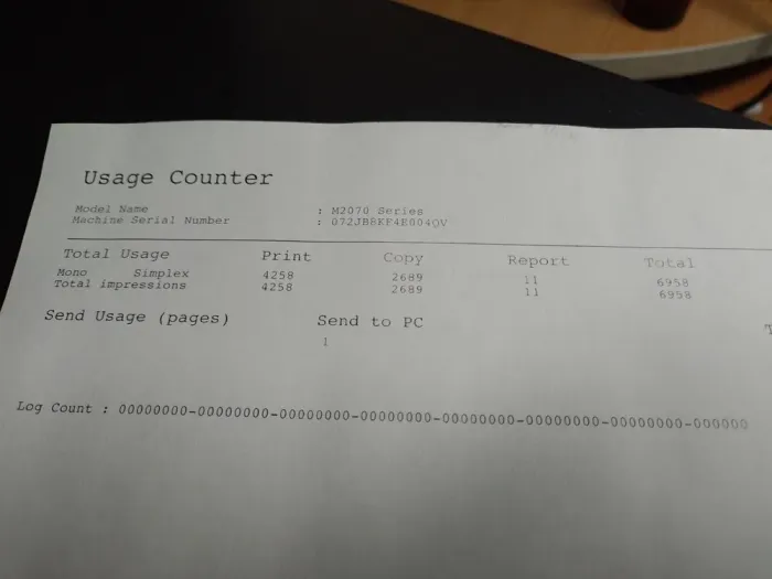 БФП Samsung Xpress SL-M2070 / Лазерний монохромний друк / 1200x1200 dpi / 20 стор/хв / A4 / USB 2.0 б/в - зображення 5