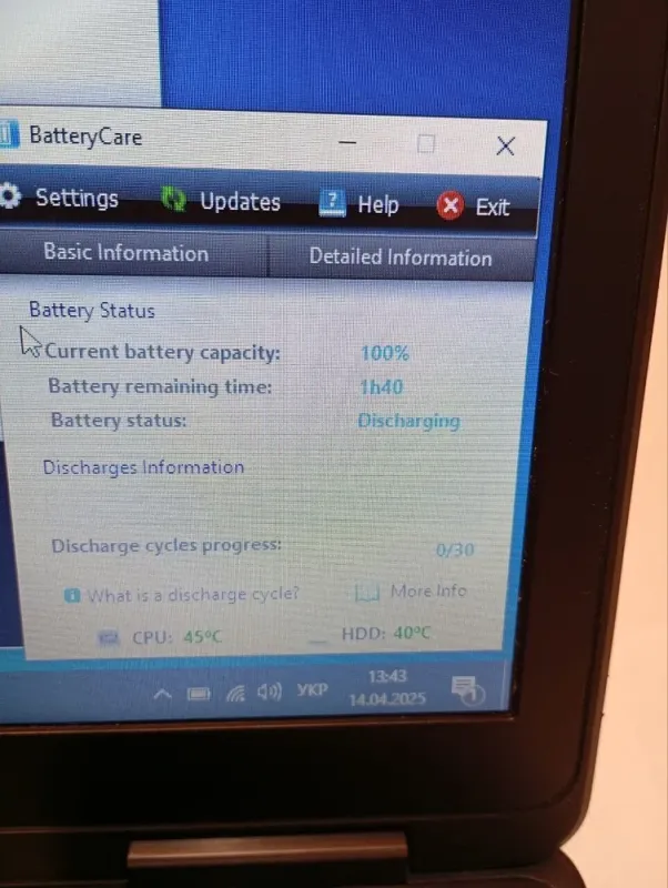 Ноутбук Б-клас Dell Latitude E5540 / 15.6" (1366x768) TN / Intel Core i5-4310U (2 (4) ядра по 2.0 - 3.0 GHz) / 8 GB DDR3 / 256 GB SSD / Intel HD Graphics 4400 / WebCam / DVD-RW б/в - зображення 13