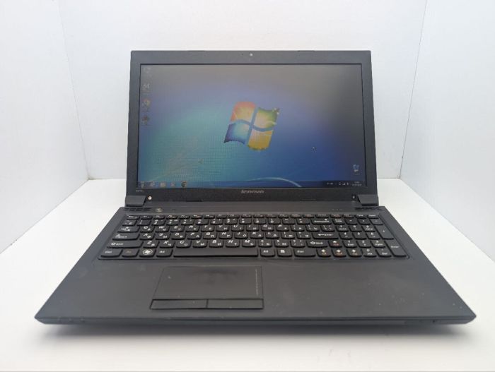 Ноутбук Lenovo B575e / 15.6" (1366x768) TN / AMD E2-1800 (2 ядра по 1.7 GHz) / 8 GB DDR3 / 320 GB HDD / AMD Radeon HD 7340 Graphics / WebCam / DVD-ROM б/в - зображення 2