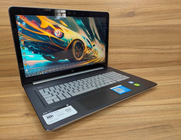 Ноутбук HP ENVY m7-n109dx / 17.3" (1920x1080) IPS / Intel Core i7-6500U (2 (4) ядра по 2.5 - 3.1 GHz) / 16 GB DDR4 / 480 GB SSD / nVidia GeForce 940M, 2 GB DDR3, 64-bit / WebCam / Windows 10 б/в - зображення 4