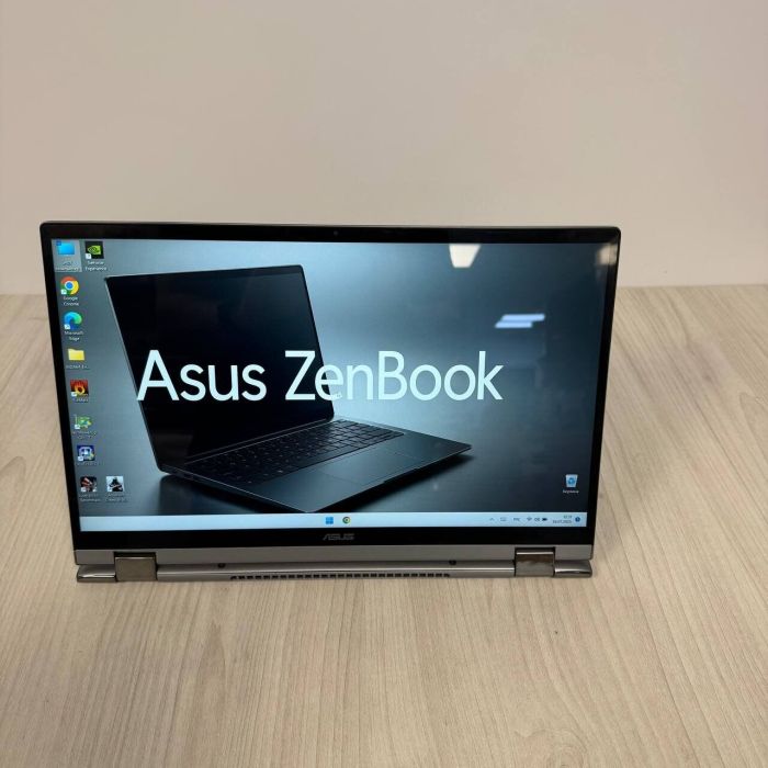 Ігровий ультрабук-трансформер Asus ZenBook Flip 15 Q508UG / 15.6" (1920x1080) IPS Touch / AMD Ryzen 7 5700U (8 (16) ядер по 1.8 - 4.3 GHz) / 8 GB DDR4 / 512 GB SSD NVMe / nVidia GeForce MX450, 2 GB GDDR5, 64-bit / WebCam б/в - зображення 7