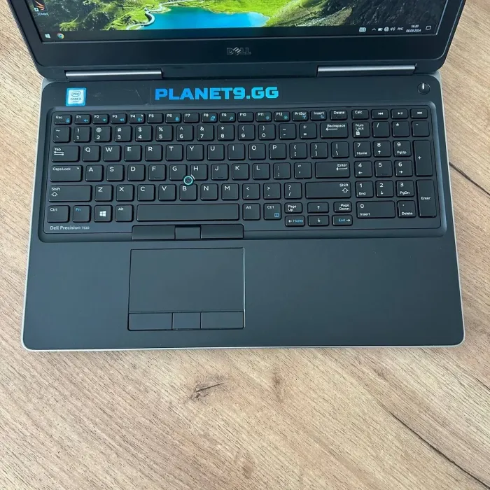 Мобільна робоча станція Б-клас Dell Precision 7510 / 15.6" (1920x1080) IPS / Intel Core i5-6300HQ (4 ядра по 2.3 - 3.2 GHz) / 8 GB DDR4 / 256 GB SSD / AMD FirePro W5170M, 2 GB GDDR5, 128-bit / WebCam б/в - зображення 7