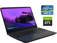 Ігровий ноутбук Lenovo IdeaPad Gaming 3 15IHU6 / 15.6" (1920x1080) IPS / Intel Core i5-11300H (4 (8) ядра по 2.6 - 4.4 GHz) / 16 GB DDR4 / 480 GB SSD / nVidia GeForce RTX 3050, 4 GB GDDR6, 128-bit / WebCam б/в