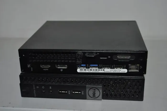 Комплект ПК: неттоп Dell OptiPlex 3040 Micro USFF / Intel Core i5-6500T (4 ядра по 2,5 - 3,1 ГГц) / 16 ГБ DDR3 / 500 ГБ SSD / Intel HD Graphics 530 / Windows 11 Pro / Блок + Монітор EIZO FlexScan EV2455 / 24" (1920x1200) IPS / Кабелі б/в - зображення 12