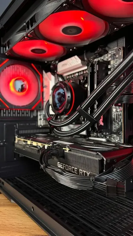 Збірка під замовлення: ігровий ПК GameMax Hype-M Black Tower / AMD Ryzen 7 7800X3D (8 (16) ядер по 4.2 - 5.0 GHz) / 32 GB DDR5 / 2000 GB SSD M.2 / nVidia GeForce RTX 3080, 12 GB GDDR6X, 384-bit / 850W б/в - зображення 9