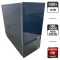 Комп'ютер NoName Tower / Intel Core i7-860 (4 (8) ядра по 2.8 - 3.4 GHz) / 16 GB DDR3 / 128 GB SSD + 250 GB HDD / AMD Radeon HD 6450, 1 GB GDDR3, 64-bit / DVD-ROM б/в