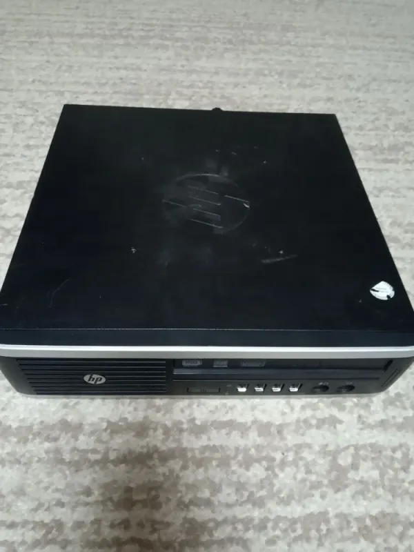 Неттоп Б-клас HP Compaq Elite 8300 USFF / Intel Core i5-3470S (4 ядра по 2.9 - 3.6 GHz) / 4 GB DDR3 / 120 GB SSD / Intel HD Graphics 2500 / DVD-RW б/в - зображення 2