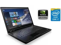 Мобільна робоча станція Lenovo ThinkPad P70 / 17.3" (1920x1080) IPS / Intel Core i7-6700HQ (4 (8) ядра по 2.6 - 3.5 GHz) / 32 GB DDR4 / 480 GB SSD / nVidia Quadro M4000M, 4 GB GDDR5, 256-bit / WebCam б/в