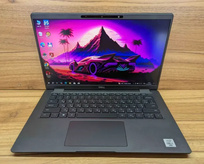 Ультрабук Dell Latitude 7410 / 14" (1920x1080) IPS / Intel Core i7-10610U (4 (8) ядра по 1.8 - 4.9 GHz) / 16 GB DDR4 / 480 GB SSD / Intel UHD Graphics / WebCam / HDMI / Windows 10 б/в - зображення 2