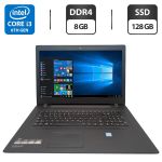 Ноутбук Lenovo IdeaPad 110-17ISK / 17.3" (1600x900) TN / Intel Core i3-6006U (2 (4) ядра по 2.0 GHz) / 8 GB DDR4 / 128 GB SSD / Intel HD Graphics 520 / WebCam б/в