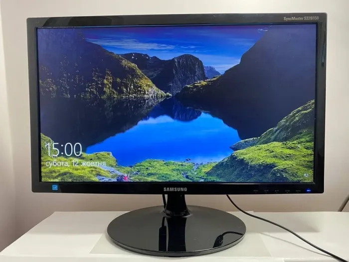 Монітор Б-клас Samsung SyncMaster S22B150N / 21.5" (1920x1080) TN / VGA б/в - зображення 2