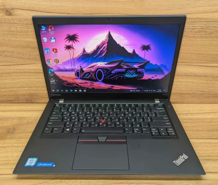 Ультрабук Lenovo ThinkPad T470S / 14" (1920x1080) IPS / Intel Core i5-6300U (2 (4) ядра по 2.4 - 3.0 GHz) / 8 GB DDR4 / 256 GB SSD / Intel HD Graphics 520 / WebCam / TouchID / Windows 10 б/в - изображение 2